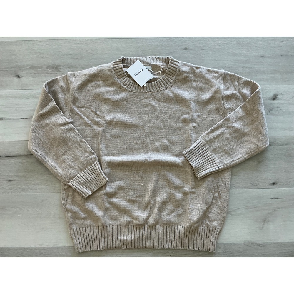 Miracle Sweater Beige M/L‎ New With Tags